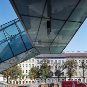 ArchitektInnen / KünstlerInnen: Bulant & Wailzer Architekturstudio<br>Projekt: Lugnersteg<br>Aufnahmedatum: 09/05<br>Format: 6x9cm C-Dia<br>Lieferformat: Dia-Duplikat, Scan 300 dpi<br>Bestell-Nummer: 050907-07<br>