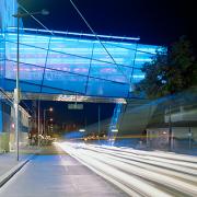ArchitektInnen / KünstlerInnen: Bulant & Wailzer Architekturstudio<br>Projekt: Lugnersteg<br>Aufnahmedatum: 09/05<br>Format: 6x9cm C-Dia<br>Lieferformat: Dia-Duplikat, Scan 300 dpi<br>Bestell-Nummer: 050907-30<br>