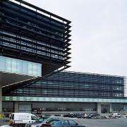 ArchitektInnen / KünstlerInnen: Andreas Treusch<br>Projekt: ACC Air Cargo Center<br>Aufnahmedatum: 01/06<br>Format: 6x9cm C-Dia<br>Lieferformat: Dia-Duplikat, Scan 300 dpi<br>Bestell-Nummer: 060113-04<br>