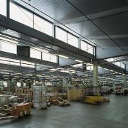 ArchitektInnen / KünstlerInnen: Andreas Treusch<br>Projekt: ACC Air Cargo Center<br>Aufnahmedatum: 01/06<br>Format: 6x9cm C-Dia<br>Lieferformat: Dia-Duplikat, Scan 300 dpi<br>Bestell-Nummer: 060113-26<br>