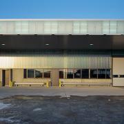 ArchitektInnen / KünstlerInnen: Andreas Treusch<br>Projekt: ACC Air Cargo Center<br>Aufnahmedatum: 01/06<br>Format: 6x9cm C-Dia<br>Lieferformat: Dia-Duplikat, Scan 300 dpi<br>Bestell-Nummer: 060113-32<br>