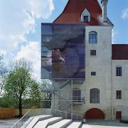 ArchitektInnen / KünstlerInnen: nonconform zt gmbh, MAGK Architekten aichholzer | klein ZT OG, synn architekten ZT-OG<br>Projekt: Schloss Orth<br>Aufnahmedatum: 04/06<br>Format: 6x9cm C-Dia<br>Lieferformat: Dia-Duplikat, Scan 300 dpi<br>Bestell-Nummer: 060420-30<br>