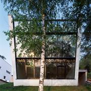 ArchitektInnen / KünstlerInnen: MAGK Architekten aichholzer | klein ZT OG<br>Projekt: Haus A.<br>Aufnahmedatum: 05/06<br>Format: 6x9cm C-Dia<br>Lieferformat: Dia-Duplikat, Scan 300 dpi<br>Bestell-Nummer: 060506-03<br>