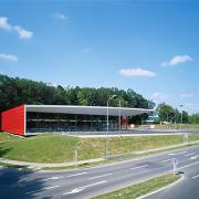 ArchitektInnen / KünstlerInnen: LOVE architecture and urbanism<br>Projekt: Spar Oberschützen<br>Aufnahmedatum: 06/06<br>Format: 6x9cm C-Dia<br>Lieferformat: Dia-Duplikat, Scan 300 dpi<br>Bestell-Nummer: 060625-15<br>