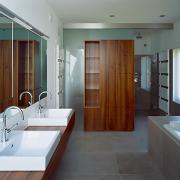 ArchitektInnen / KünstlerInnen: MAGK Architekten aichholzer | klein ZT OG<br>Projekt: Haus St.<br>Aufnahmedatum: 07/06<br>Format: 6x9cm C-Dia<br>Lieferformat: Dia-Duplikat, Scan 300 dpi<br>Bestell-Nummer: 060725-15<br>
