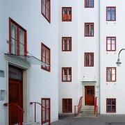 ArchitektInnen / KünstlerInnen: Josef Hoffmann<br>Projekt: Klose-Hof<br>Aufnahmedatum: 02/07<br>Format: 6x9cm C-Dia<br>Lieferformat: Dia-Duplikat, Scan 300 dpi<br>Bestell-Nummer: 070214-11<br>