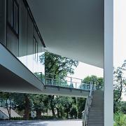 ArchitektInnen / KünstlerInnen: Pichler & Traupmann Architekten ZT GmbH<br>Projekt: Neue Mitte Hagenberg<br>Aufnahmedatum: 08/07<br>Format: 6x9cm C-Dia<br>Lieferformat: Dia-Duplikat, Scan 300 dpi<br>Bestell-Nummer: 070802-13<br>