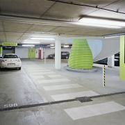 ArchitektInnen / KünstlerInnen: Johannes Zieser<br>Projekt: Wegeleitsystem Landhausviertel<br>Aufnahmedatum: 02/08<br>Format: 6x9cm C-Neg<br>Lieferformat: C-Print, Scan 300 dpi<br>Bestell-Nummer: 080205-35<br>