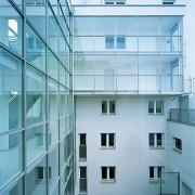 ArchitektInnen / KünstlerInnen: Otto Häuselmayer<br>Projekt: WHA Katharinengasse<br>Aufnahmedatum: 06/08<br>Format: 6x9cm C-Dia<br>Lieferformat: Dia-Duplikat, Scan 300 dpi<br>Bestell-Nummer: 080601-30<br>