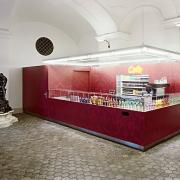 ArchitektInnen / KünstlerInnen: Michael Embacher<br>Projekt: Schönbrunn Cafe<br>Aufnahmedatum: 11/08<br>Format: 6x9cm C-Neg<br>Lieferformat: C-Print, Scan 300 dpi<br>Bestell-Nummer: 081117-04<br>