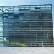 ArchitektInnen / KünstlerInnen: TREUSCH architecture<br>Projekt: Ars Electronica Center<br>Aufnahmedatum: 03/09<br>Format: 6x9cm C-Dia<br>Lieferformat: Dia-Duplikat, Scan 300 dpi<br>Bestell-Nummer: 090331-19<br>