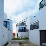 ArchitektInnen / KünstlerInnen: Pichler & Traupmann Architekten ZT GmbH<br>Projekt: Wohnsiedlung Heustadlgasse<br>Aufnahmedatum: 06/09<br>Format: 6x9cm C-Dia<br>Lieferformat: Dia-Duplikat, Scan 300 dpi<br>Bestell-Nummer: 090609-53<br>