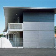 ArchitektInnen / KünstlerInnen: RUNSER / PRANTL architekten<br>Projekt: Weinlandbad<br>Aufnahmedatum: 05/09<br>Format: 6x9cm C-Dia<br>Lieferformat: Dia-Duplikat, Scan 300 dpi<br>Bestell-Nummer: 090526-10<br>