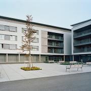 ArchitektInnen / KünstlerInnen: kub a Karl und Bremhorst Architekten<br>Projekt: Pflegeheim<br>Aufnahmedatum: 10/09<br>Format: 6x9cm C-Neg<br>Lieferformat: C-Print, Scan 300 dpi<br>Bestell-Nummer: 091028-09<br>