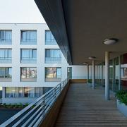 ArchitektInnen / KünstlerInnen: kub a Karl und Bremhorst Architekten<br>Projekt: Pflegeheim Retz<br>Aufnahmedatum: 06/10<br>Format: digital<br>Lieferformat: Scan 300 dpi<br>Bestell-Nummer: 100605-18<br>