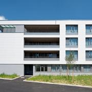 ArchitektInnen / KünstlerInnen: kub a Karl und Bremhorst Architekten<br>Projekt: Pflegeheim Retz<br>Aufnahmedatum: 06/10<br>Format: digital<br>Lieferformat: Scan 300 dpi<br>Bestell-Nummer: 100605-07<br>