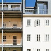 ArchitektInnen / KünstlerInnen: BWM Architekten<br>Projekt: Wohnhaus Florianigasse<br>Aufnahmedatum: 06/11<br>Format: digital<br>Lieferformat: Digital<br>Bestell-Nummer: 110622-14<br>