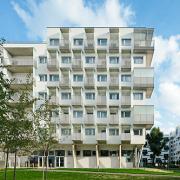 ArchitektInnen / KünstlerInnen: Otto Häuselmayer<br>Projekt: Kolpinghaus Wien-Leopoldstadt<br>Aufnahmedatum: 10/11<br>Format: digital<br>Lieferformat: Digital<br>Bestell-Nummer: 111005-20<br>