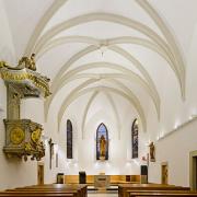 ArchitektInnen / KünstlerInnen: Ernst Beneder, Anja Fischer<br>Projekt: Pfarrkirche Weidling<br>Aufnahmedatum: 02/13<br>Format: digital<br>Lieferformat: Digital<br>Bestell-Nummer: 130213-13C<br>