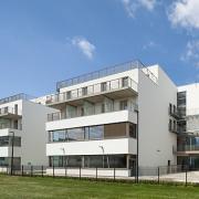 ArchitektInnen / KünstlerInnen: Sne Veselinovic<br>Projekt: VS und Wohnheim Wagramerstraße<br>Format: digital<br>Lieferformat: Digital<br>Bestell-Nummer: 180720-10<br>