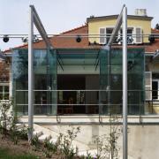 ArchitektInnen / KünstlerInnen: Bulant & Wailzer Architekturstudio<br>Projekt: garden room in glass<br>Aufnahmedatum: 04/03<br>Format: 6x9cm C-Dia<br>Lieferformat: Dia-Duplikat, Scan 300 dpi<br>Bestell-Nummer: 030424-06<br>