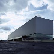ArchitektInnen / KünstlerInnen: Andreas Treusch<br>Projekt: Logistikcenter Linz<br>Aufnahmedatum: 09/02<br>Format: 6x9cm C-Dia<br>Lieferformat: Dia-Duplikat, Scan 300 dpi<br>Bestell-Nummer: 020916-03<br>