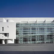 ArchitektInnen / KünstlerInnen: Richard Meier<br>Projekt: Museum of Contemporary Art<br>Aufnahmedatum: 07/95<br>Format: 6x12cm C-Dia<br>Lieferformat: Scan 300 dpi, SW-Print<br>Bestell-Nummer: 950700-0102<br>