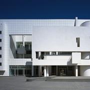 ArchitektInnen / KünstlerInnen: Richard Meier<br>Projekt: Museum of Contemporary Art<br>Aufnahmedatum: 07/95<br>Format: 6x9cm C-Dia<br>Lieferformat: Scan 300 dpi, SW-Print<br>Bestell-Nummer: 950700-05<br>