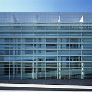 ArchitektInnen / KünstlerInnen: Richard Meier<br>Projekt: Museum of Contemporary Art<br>Aufnahmedatum: 07/95<br>Format: 6x9cm C-Dia<br>Lieferformat: Scan 300 dpi, SW-Print<br>Bestell-Nummer: 950700-07B<br>