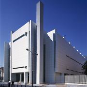 ArchitektInnen / KünstlerInnen: Richard Meier<br>Projekt: Museum of Contemporary Art<br>Aufnahmedatum: 07/95<br>Format: 6x7cm C-Dia<br>Lieferformat: Scan 300 dpi, SW-Print<br>Bestell-Nummer: 950700-10<br>