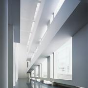 ArchitektInnen / KünstlerInnen: Richard Meier<br>Projekt: Museum of Contemporary Art<br>Aufnahmedatum: 07/95<br>Format: 6x9cm C-Dia<br>Lieferformat: Scan 300 dpi, SW-Print<br>Bestell-Nummer: 950700-30<br>