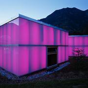 ArchitektInnen / KünstlerInnen: Martin Kohlbauer<br>Projekt: Alpen Therme Gastein<br>Aufnahmedatum: 06/04<br>Format: 6x9cm C-Dia<br>Lieferformat: Dia-Duplikat, Scan 300 dpi<br>Bestell-Nummer: 040608-27C<br>