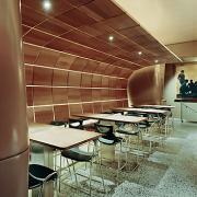 ArchitektInnen / KünstlerInnen: Eichinger oder Knechtl<br>Projekt: Cafe Maria Magdalena<br>Aufnahmedatum: 05/05<br>Format: 6x9cm C-Neg<br>Lieferformat: C-Print, Scan 300 dpi<br>Bestell-Nummer: 050510-08<br>