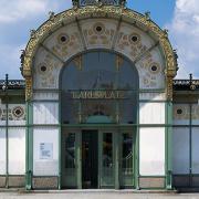 ArchitektInnen / KünstlerInnen: Otto Wagner<br>Projekt: Stadtbahnstation<br>Aufnahmedatum: 08/05<br>Format: 6x9cm C-Dia<br>Lieferformat: Dia-Duplikat, Scan 300 dpi<br>Bestell-Nummer: 050830-02<br>