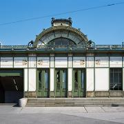 ArchitektInnen / KünstlerInnen: Otto Wagner<br>Projekt: Stadtbahnstation<br>Aufnahmedatum: 08/05<br>Format: 6x9cm C-Dia<br>Lieferformat: Dia-Duplikat, Scan 300 dpi<br>Bestell-Nummer: 050830-07<br>