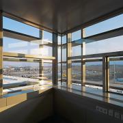 ArchitektInnen / KünstlerInnen: Andreas Treusch<br>Projekt: ACC Air Cargo Center<br>Aufnahmedatum: 01/06<br>Format: 6x9cm C-Dia<br>Lieferformat: Dia-Duplikat, Scan 300 dpi<br>Bestell-Nummer: 060113-22<br>